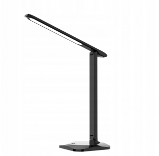 Elektryka i elektronika  Lampka biurkowa czarna Antila LED 8W
