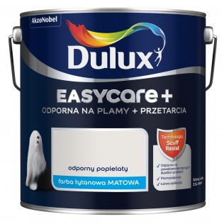 Dulux EasyCare+ Dulux EasyCare+ odporny popielaty 2,5 l