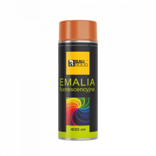 Farby do metalu Emalia Fluorescencyjna RAL 3024 Pomarańczowy 400ml
