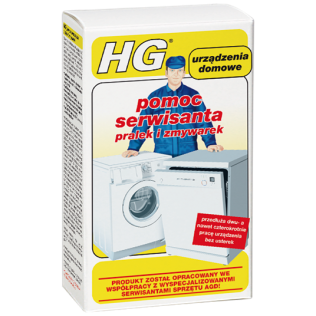Środki piorące HG Pomoc Serwisanta do pralek i zmywarek 200g