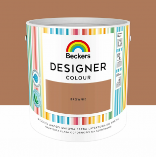 Beckers Designer Colour Farba lateksowa Designer Colour Brownie 2,5 l