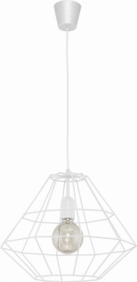 Elektryka i elektronika  Lampa sufitowa Tk Lighting Diamond 1996 biała