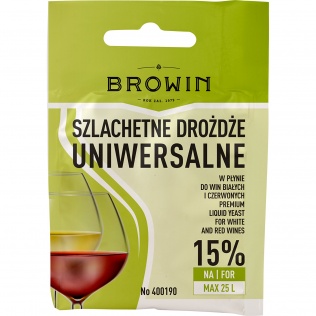 Dom Drożdże winiarskie Uniwersalne, 20 ml