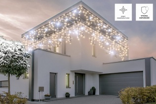 Oświetlenie Kurtyna świetlna sople efekt FLESZ Bulinex 75-698 12 W 200 LED