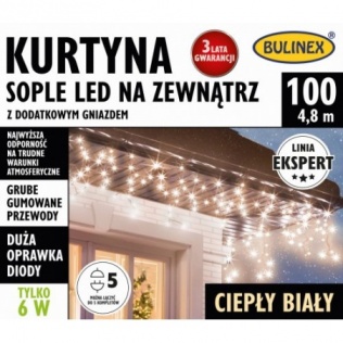 Elektryka i elektronika  Kurtyna świetlna sople 75-658