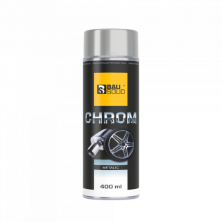 Farby do metalu Emalia w sprayu Chrom Srebrny 400ml