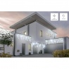 Dom Kurtyna świetlna sople 100 LED zimny biały + zimny biały flesz 13-562